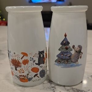 Source Unknown Festive Hedgehog and Autumn Decor Set